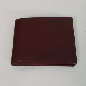 Levi's brown leather men's wallet